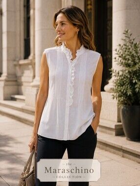 Romantic Neo-Victorian Blouse White | 3X